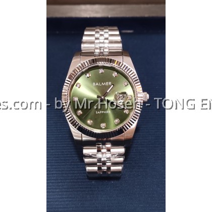 Balmer 40mm Datejust Men Quartz Watch 8172G SS-6S